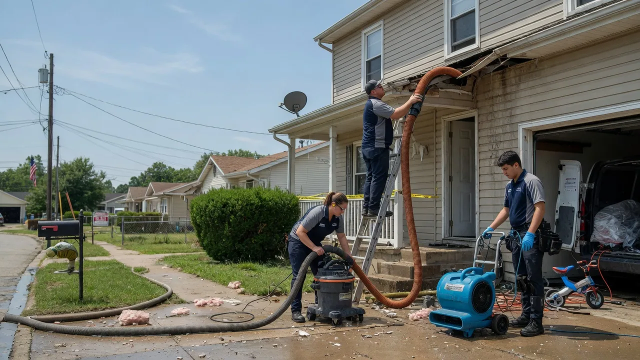 Water Damage Restoration in Parksley, VA near me